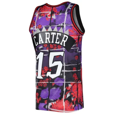 Баскетбольная Джерси NBA Toronto Raptors №15 Vince Carter With Ptint "Violet/Red" фото № 2 Баскетбольная Джерси NBA Toronto Raptors №15 Vince Carter With Ptint "Violet/Red" фото № 2
