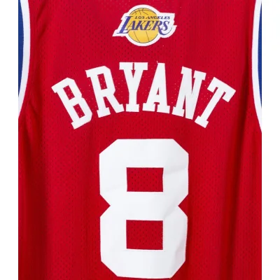 Баскетбольная Джерси NBA Los Angeles Lakers №8 Kobe Bryant "Red" фото № 2