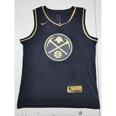 Баскетбольная Джерси Nike X NBA Denver Nuggets №15 Nikola Jokic "Black" фото № 3