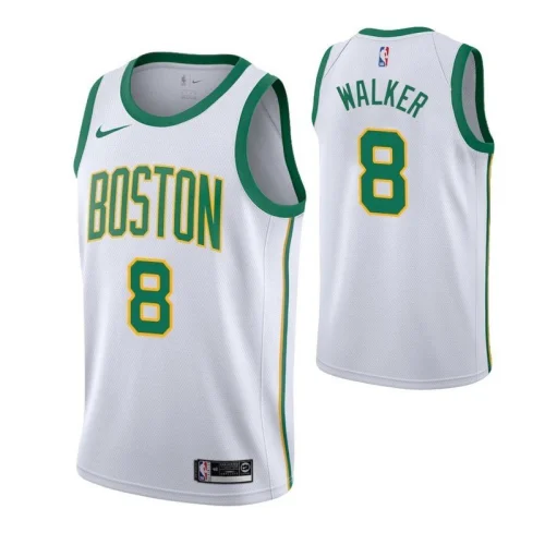 Баскетбольная Джерси Nike Boston Celtics №8 Kemba Walker "White"