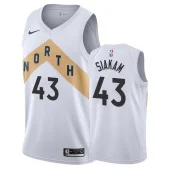 Баскетбольная Джерси Nike Toronto Raptors 18-19 №43 Pascal Siakam "White"