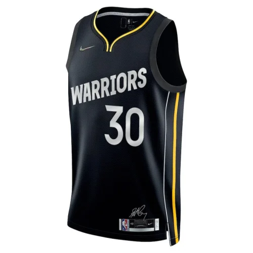 Баскетбольная Джерси Nike Golden State Warriors MVP №30 Stephen Curry "Black"