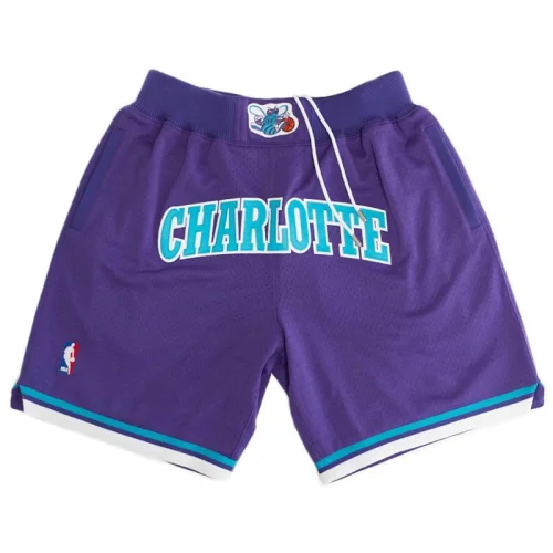 Баскетбольные Шорты NBA Charlotte Hornets "Violet"