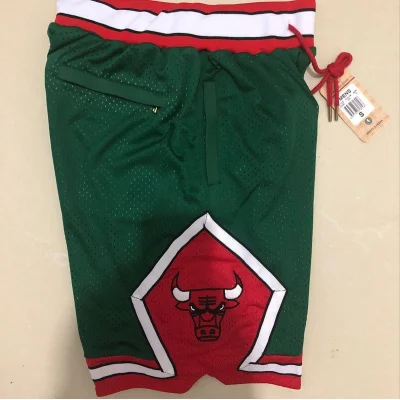 Баскетбольные Шорты NBA Chicago Bulls "Green" фото № 2