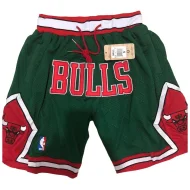 Баскетбольные Шорты NBA Chicago Bulls "Green"