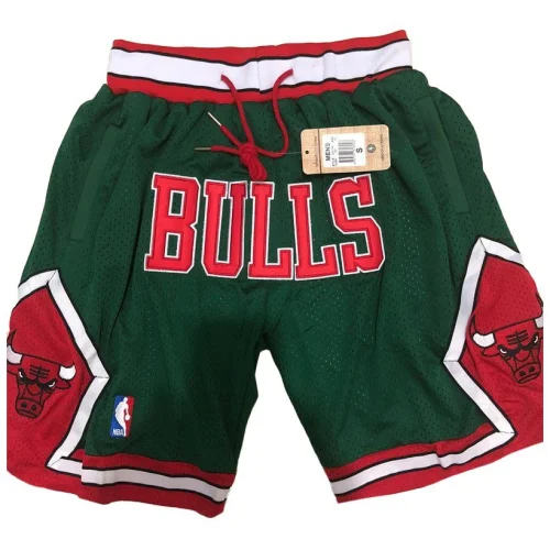 Баскетбольные Шорты NBA Chicago Bulls "Green"