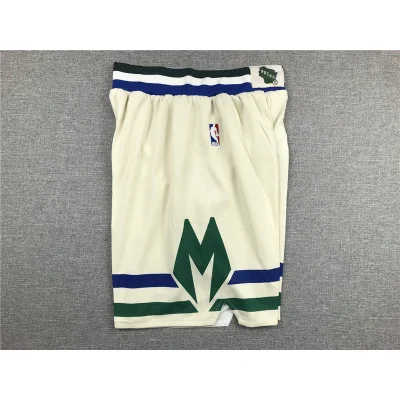 Баскетбольные Шорты Nike Milwaukee Bucks 19-20 "Beige" фото № 2