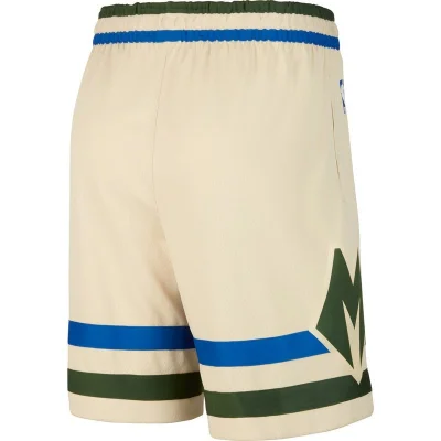 Баскетбольные Шорты Nike Milwaukee Bucks 19-20 "Beige" фото № 5