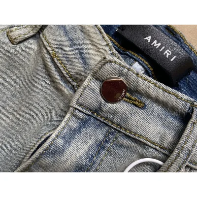 Джинсы Amiri Grunge Style "Blue/Gray" фото № 3