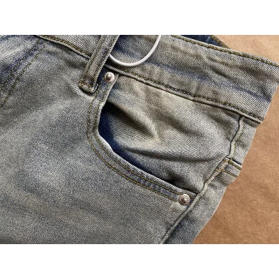 Джинсы Amiri Grunge Style "Blue/Gray" фото № 4