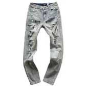 Джинсы Amiri Grunge Style "Blue/Gray"