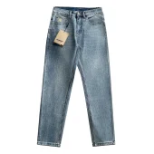 Джинсы Burberry Backside Brown Stripe Burberry Logo "Blue"