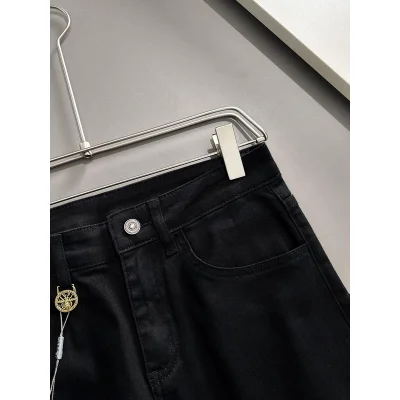 Джинсы Christian Dior Backside Silver Insect "Black" фото № 2