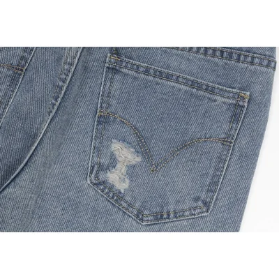 Джинсы Gallery Dept Tattered Knees "Blue" фото № 4 Джинсы Gallery Dept Tattered Knees "Blue" фото № 4