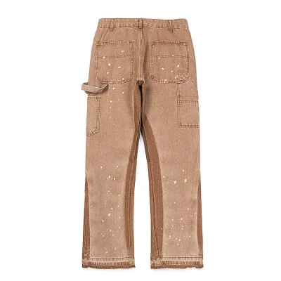 Джинсы Gallery Dept. LA Flare Carpenter Patch "Brown" фото № 2