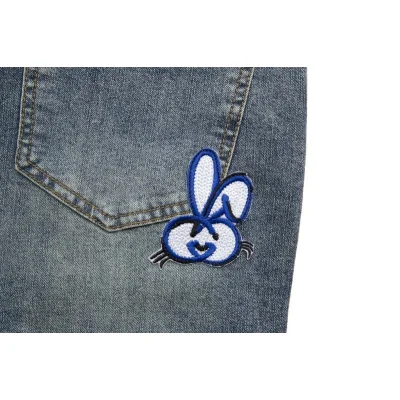 Джинсы Gucci With Bunny Patch "Blue/Gray" фото № 6 Джинсы Gucci With Bunny Patch "Blue/Gray" фото № 6