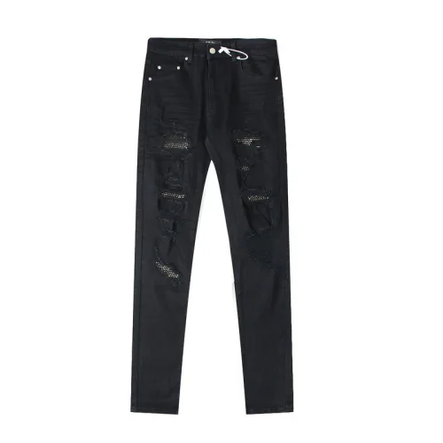 Джинсы Amiri Ripped Skinny "Black"