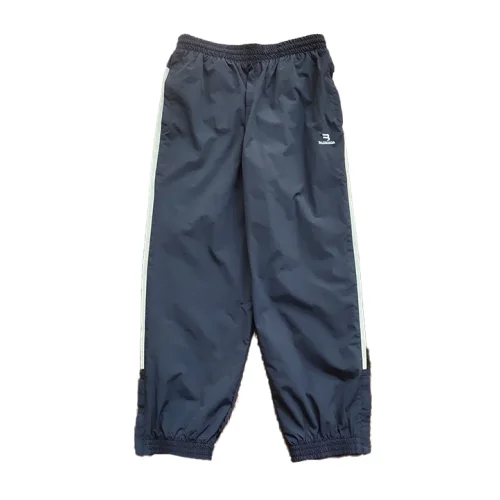 Штаны Balenciaga Cotton With Logo "Blue/Gray"