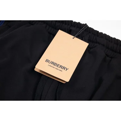 Штаны Burberry With A Round Logo "Black" фото № 3