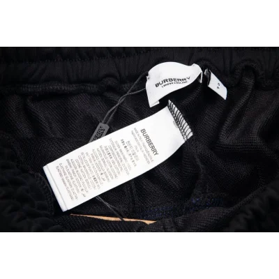 Штаны Burberry With A Round Logo "Black" фото № 6