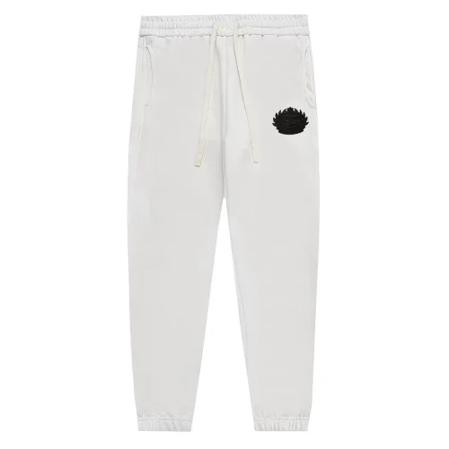 Штаны Burberry Frontside Print Black Laurel Warrior And Horse "White"