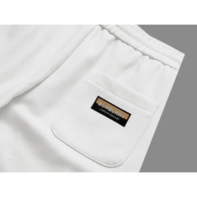 Штаны Burberry Frontside Print Black Laurel Warrior And Horse "White" фото № 4