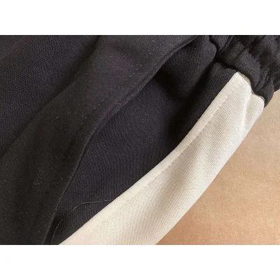 Штаны Chrome Hearts With Brand Logo And White Stripes "Black" фото № 2 Штаны Chrome Hearts With Brand Logo And White Stripes "Black" фото № 2