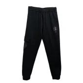 Штаны Chrome Hearts Elastic Waistband Laces Metal Cross "Black"