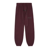 Штаны Fear Of God With Text Logo - Sports Style "Vinous"