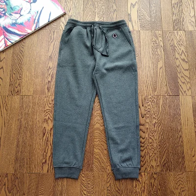 Штаны Moncler With Logo "Black/Gray" фото № 5