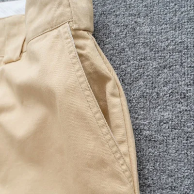 Штаны Palm Angels Classic With Stripe "Beige" фото № 8