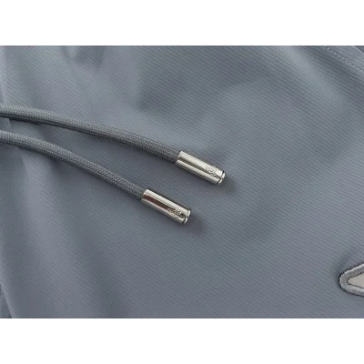 Штаны Prada With Triangular Insert Logo "Gray/Blue" фото № 5