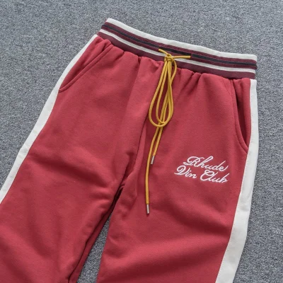 Штаны Rhude Vin Club - Text "Red" фото № 2