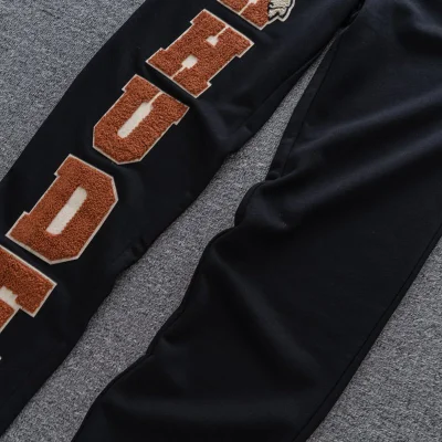 Штаны Rhude X McLaren Soft Logo "Black" фото № 8