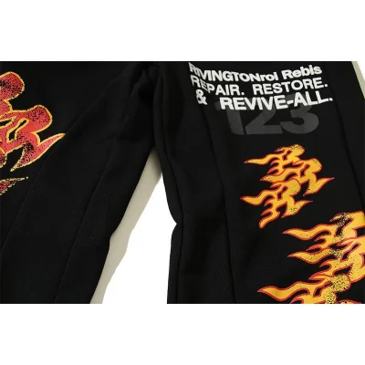 Штаны RRR123 X Four Caccus Fire "Black" фото № 4