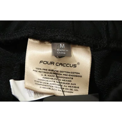 Штаны RRR123 X Four Caccus Fire "Black" фото № 7