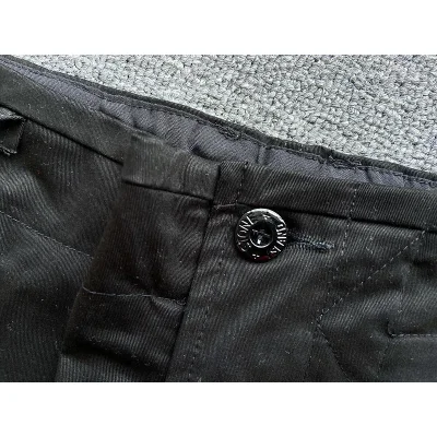 Штаны Stone Island With Patch On Pocket "Black" фото № 4