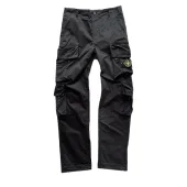 Штаны Stone Island With Patch On Pocket "Black"