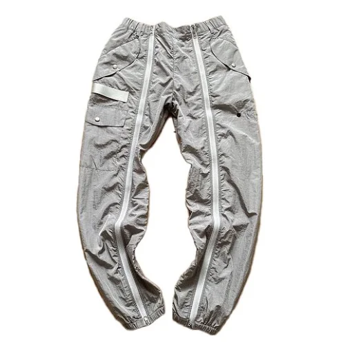 Штаны Stone Island With Zippers "Gray"