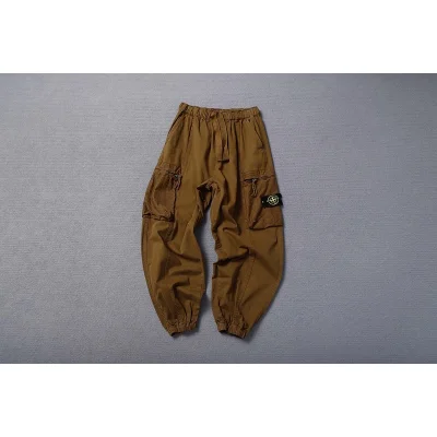 Штаны Stone Island Wide "Brown" фото № 2