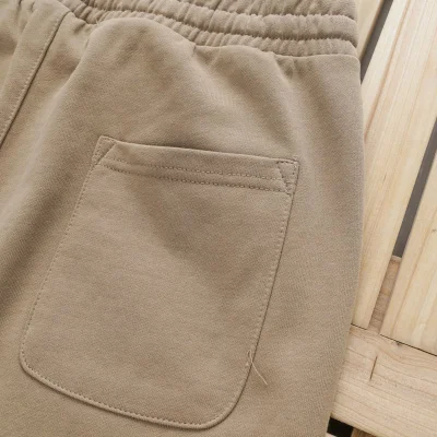 Штаны Stone Island With Patch - In Monochrome Style "Beige" фото № 3