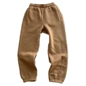 Спортивные штаны Stussy Vertical Wide Inscription "Brown"