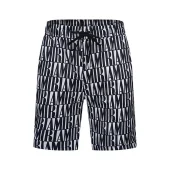 Шорты Amiri Repeating Logo Inscription Horisontal Lines And Front Pocket "White"