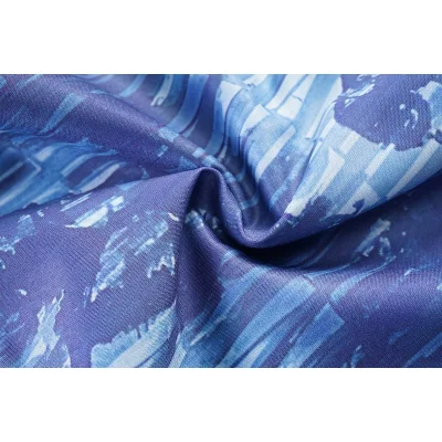 Рубашка Amiri Repeating Horisontal Logo Inscription "Blue" фото № 8 Рубашка Amiri Repeating Horisontal Logo Inscription "Blue" фото № 8