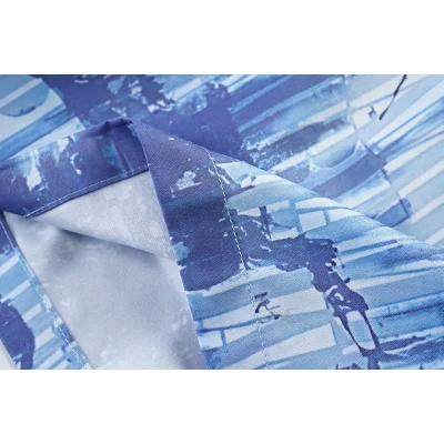 Рубашка Amiri Repeating Horisontal Logo Inscription "Blue" фото № 6 Рубашка Amiri Repeating Horisontal Logo Inscription "Blue" фото № 6