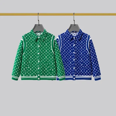 Бомбер Louis Vuitton With A Sharp Collar "Blue" фото № 2