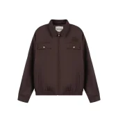 Куртка-бомбер Miu Miu Front Pockets "Brown"