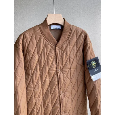 Бомбер Stone Island Quilted Fabric "Brown" фото № 7