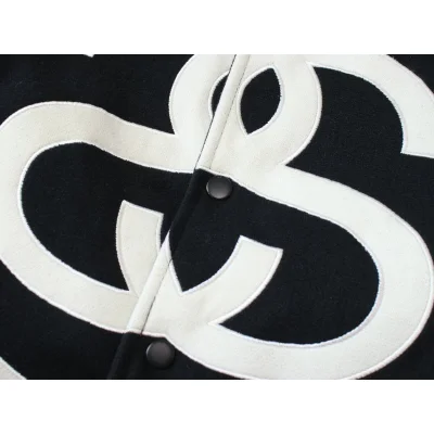 Бомбер Stussy With Big Logo "Black" фото № 7 Бомбер Stussy With Big Logo "Black" фото № 7