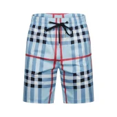 Шорты Burberry Large Check Print "Blue"